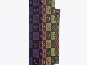 plastic tube container with paper box 04 Model 3D