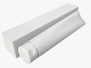 toothpaste with box 02 3D Model