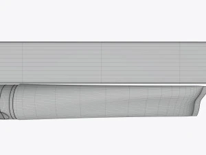 toothpaste with box 02 3D Model