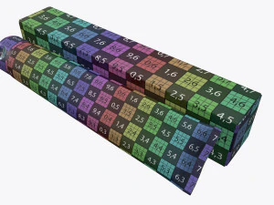 toothpaste with box 02 3D Model