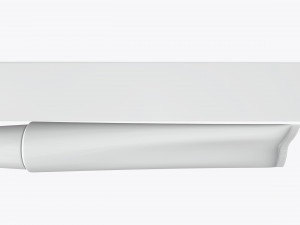 toothpaste with box 03 3D Model