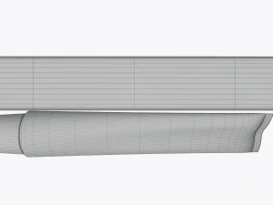 toothpaste with box 03 3D Model