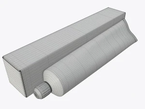 dentifricio con scatola 04 Modello 3D