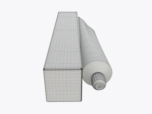 dentifricio con scatola 04 Modello 3D