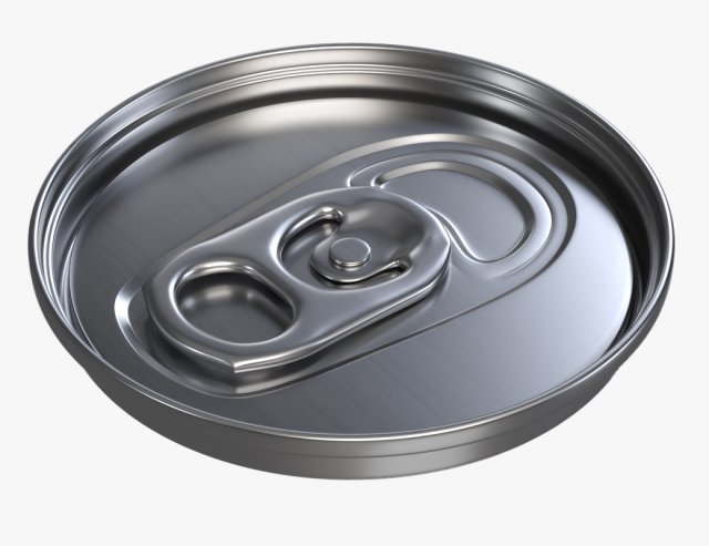 slim beverage can ending with lid Modèle 3D .c4d .max .obj .3ds .fbx .stl .blend 