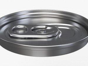 slim beverage can ending with lid Modèle 3D