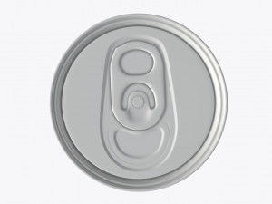 slim beverage can ending with lid Modèle 3D