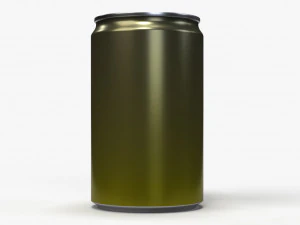 slim beverage can 150 ml 5 oz 3D Model