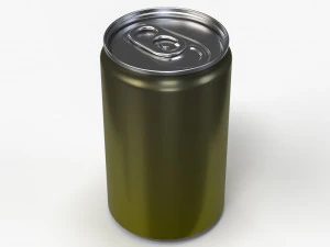 slim beverage can 150 ml 5 oz 3D Model