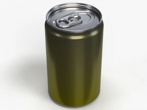 slim beverage can 150 ml 5 oz 3D Model