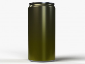 slim beverage can 200 ml 676 oz 3D 모델