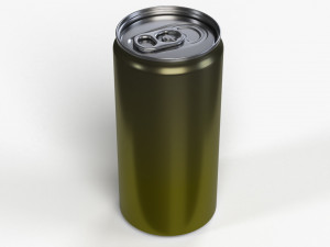 slim beverage can 200 ml 676 oz 3D 모델