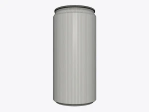 slim beverage can 200 ml 676 oz 3D Model