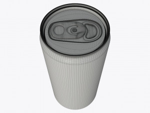 slim beverage can 200 ml 676 oz 3D 모델