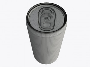 slim beverage can 200 ml 676 oz 3D 모델