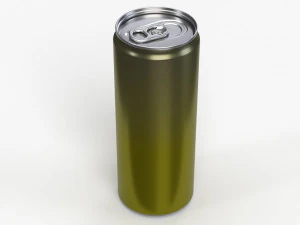 slim beverage can 250 ml 845 oz 3D Model