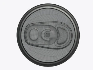 slim beverage can 250 ml 845 oz 3D Model