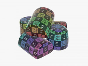 marshmallows white Modelo 3D
