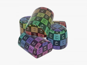 marshmallow branco Modelo 3D