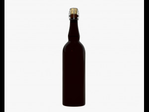 beer bottle blank 3D Model