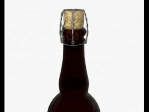 beer bottle blank 3D 模型