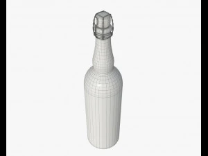 beer bottle blank 3D Model