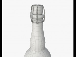 beer bottle blank 3D 模型