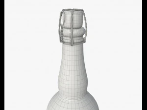 beer bottle blank 3D Model