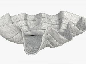 clam shell bowl 3D Model