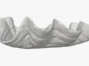 clam shell bowl 3D Model