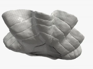 clam shell bowl 3D Model
