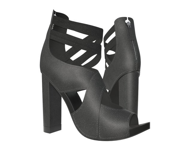 female footwear 01 Model 3D .c4d .max .obj .3ds .fbx .stl .blend 
