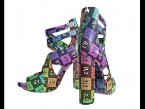 female footwear 01 Model 3D