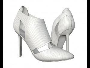 female footwear 02 3D मॉडल