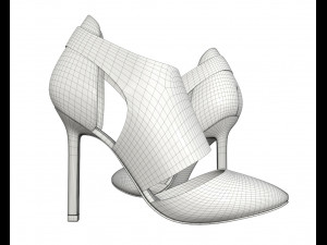 female footwear 02 3D मॉडल