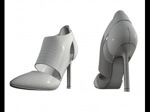 female footwear 02 3D मॉडल