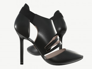female footwear 03 Model 3D