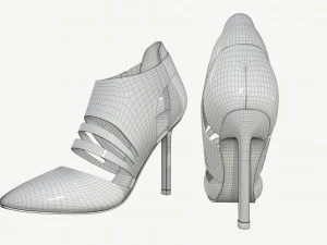 female footwear 03 3D Model