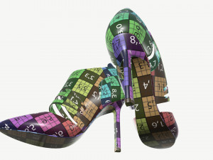 female footwear 03 Model 3D