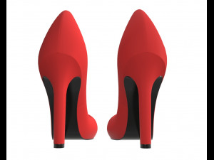 female footwear 04 3D Модель