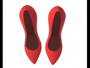 female footwear 04 3D Модель