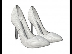 female footwear 04 3D Модель