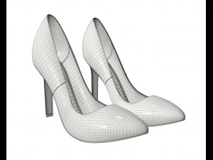 female footwear 04 3D Model