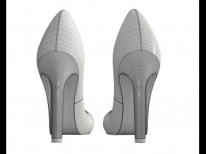 female footwear 04 3D Модель