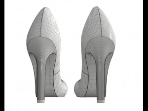 female footwear 04 3D Model