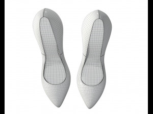 female footwear 04 3D Модель