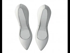 female footwear 04 3D Model