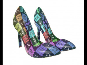 female footwear 04 3D Модель