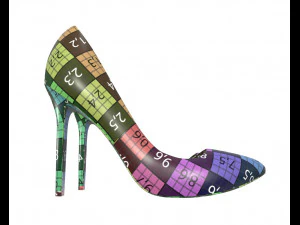 female footwear 04 3D Model
