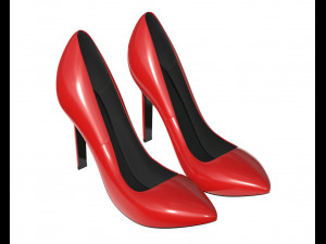 female footwear 05 Modelo 3D